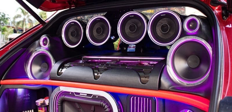 độ âm thanh, độ loa ô tô