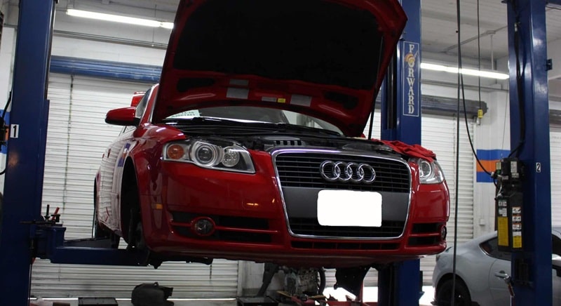 gara chuyên sửa chữa xe audi giá tốt