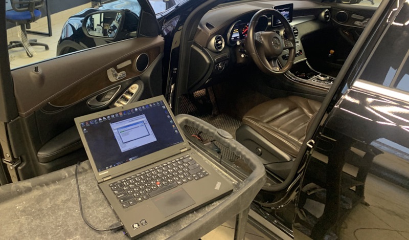 quy trình sửa chữa xe mercedes