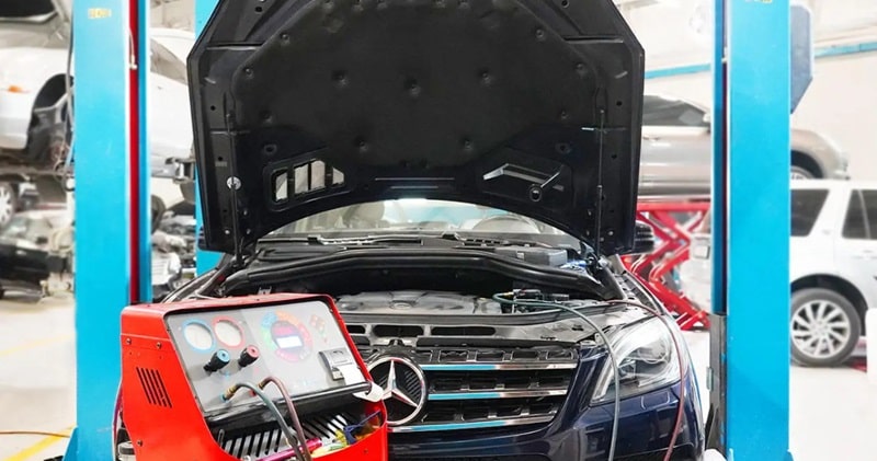 gara sửa chữa và đại tu động cơ ô tô