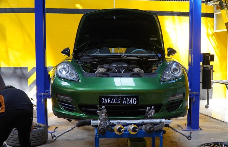 gara sửa chữa porsche uy tín và chuyên nghiệp