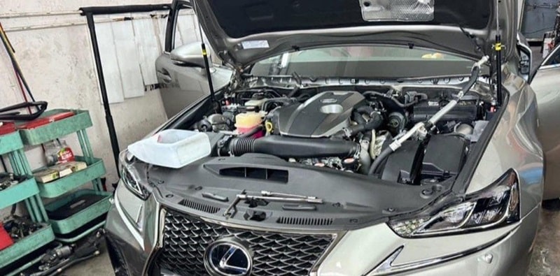 chi phí bảo dưỡng xe lexus chi tiết