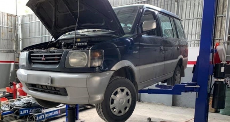 các cấp bảo dưỡng xe mitsubishi