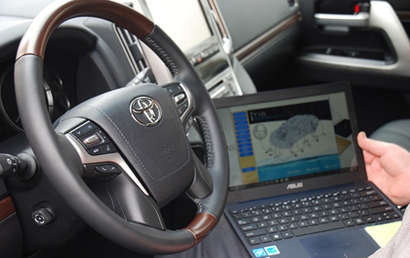 chẩn đoán lỗi xe ô tô camry chính xác