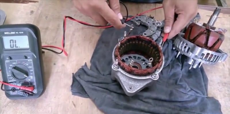 kiểm rta máy phát ô tô