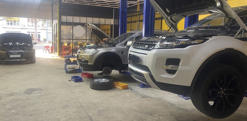 mốc bảo dưỡng 40000km xe ô tô