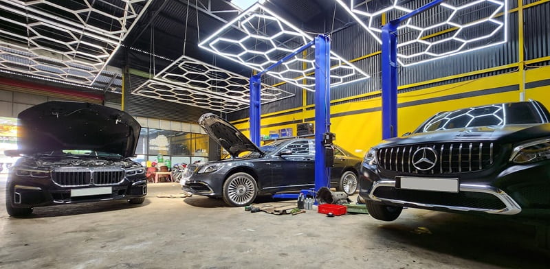 gara sửa chữa lỗi xe ô tô tại lâm đồng